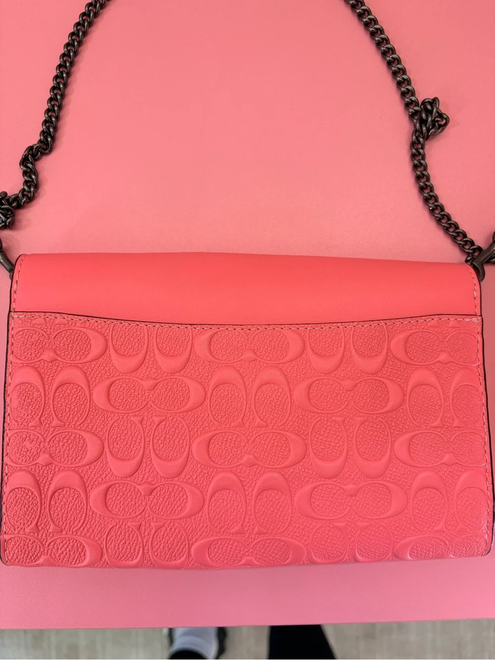 Coach Salmon/Pink Crossbody Bag